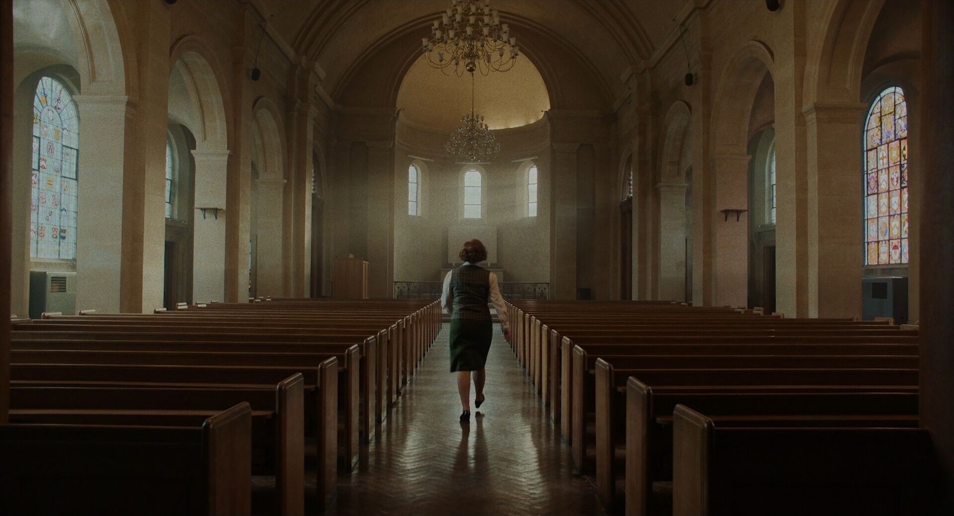 Symmetrical Balance in Film Example Symmetrical Balance Shot from Golda