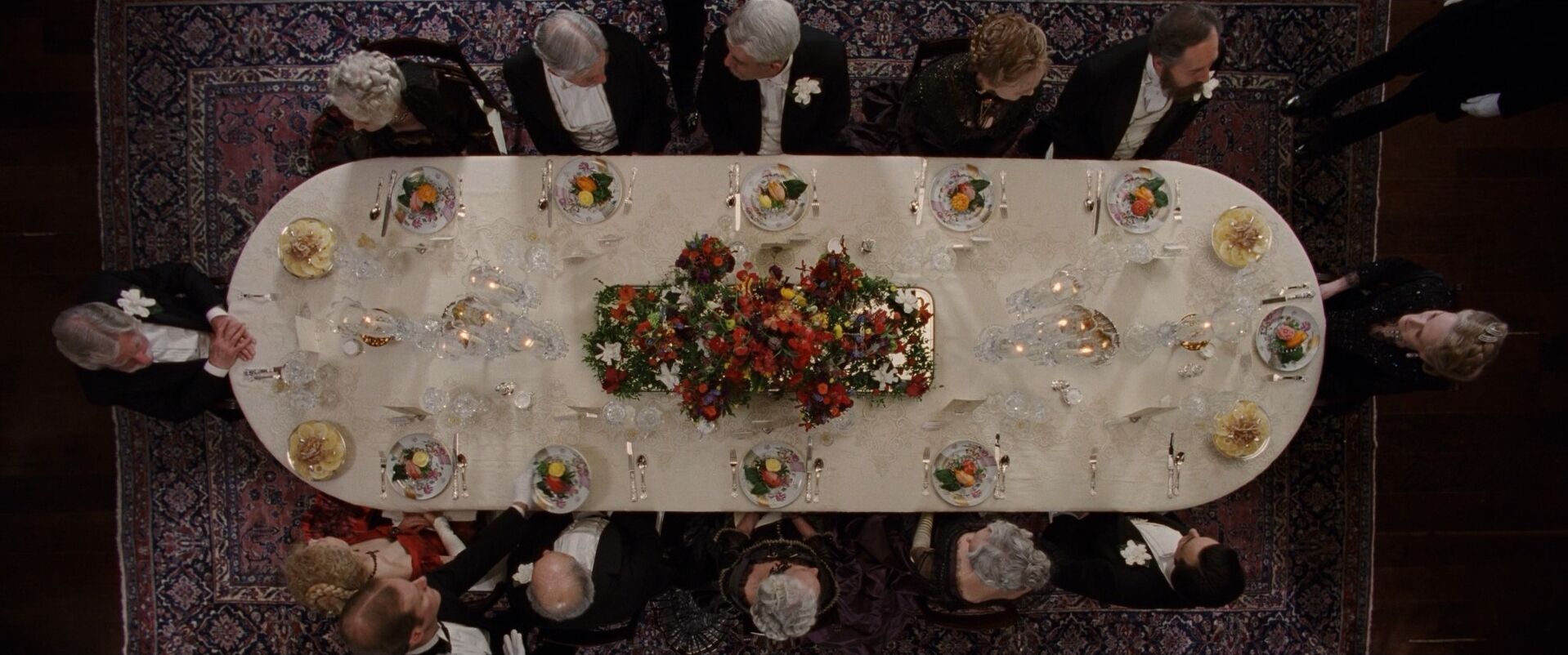 Symmetrical Balance in Film Example Symmetrical Balance Shot from The Age of Innocence