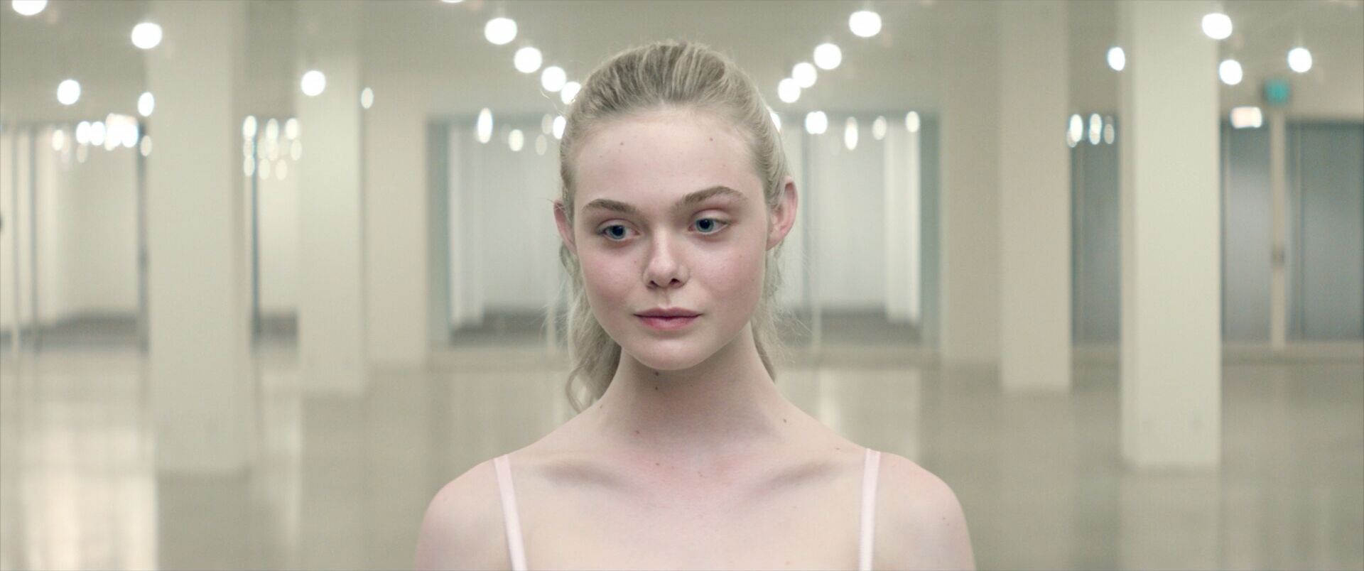 Symmetrical Balance in Film Example Symmetrical Balance Shot from The Neon Demon