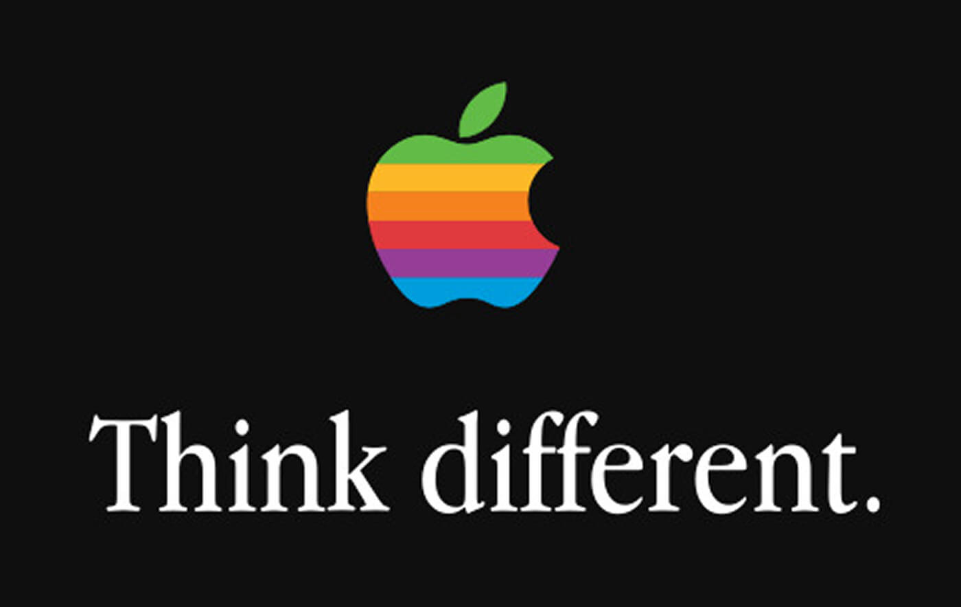 What is Asyndeton Look to Apple’s ‘Think Different’ Campaign