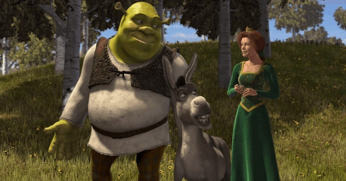 What is a Gag Character Donkey from Shrek as a gag character example