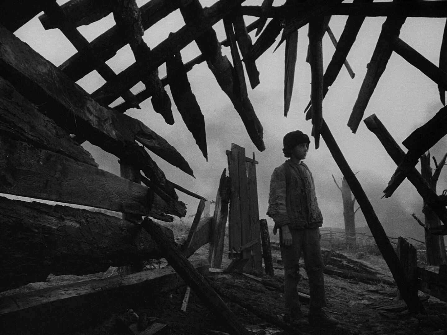 Wide Angle Lens Shot Example Wide Angle Lens Shot from Ivan's Childhood