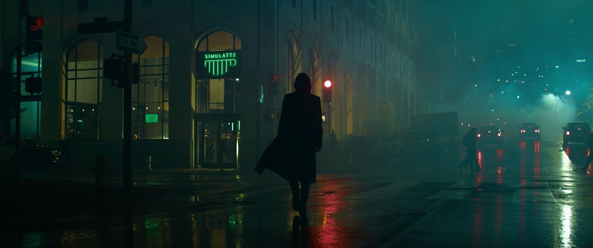 Wide Angle Lens Shot Example Wide Angle Lens Shot from The Matrix Resurrections