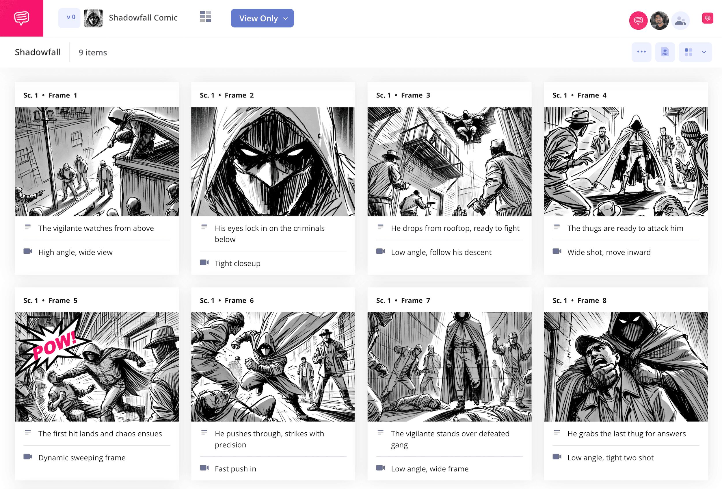Comic Storyboard Template – FREE Comic Book Graphic Novel Storyboard Examples – StudioBinder Comic Storyboard Template – FREE Comic Book Graphic Novel Storyboard Examples – StudioBinder
