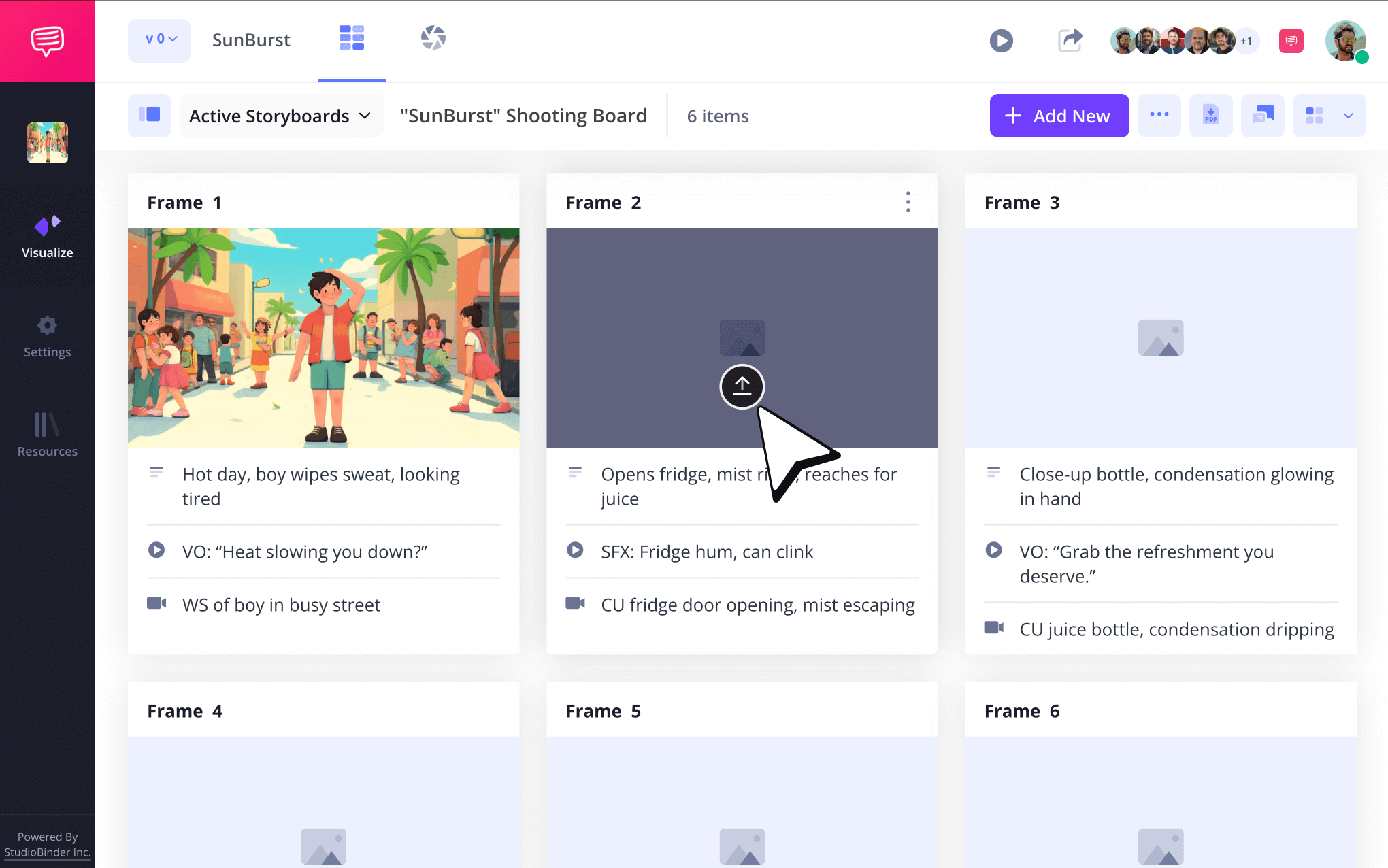 Corporate Video Storyboard Sample Storyboard for Corporate Video Camera Setup StudioBinder
