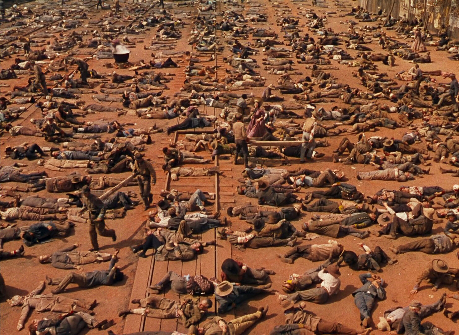 Crane Shot Example Crane Shot from Gone With The Wind