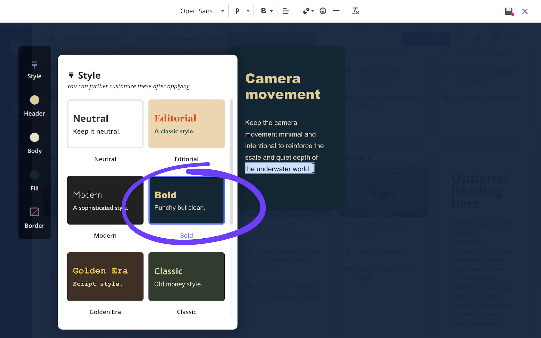 Explainer Video Storyboard Template Add Custom Text Box for More Shot Details for Film Crew StudioBinder Explainer Video Storyboard Template Add Custom Text Box for More Shot Details for Film Crew StudioBinder