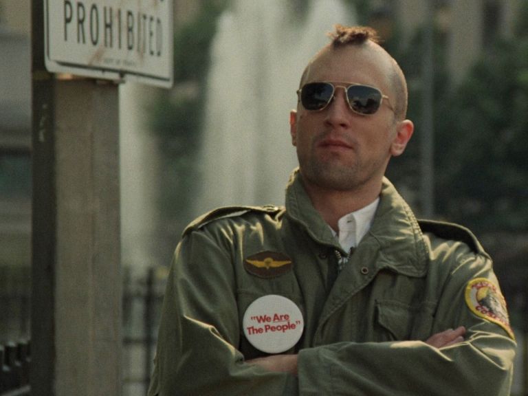 Pedestal Shot Equipment Example Featured Pedestal Shot of Robert DeNiro from Taxi Driver