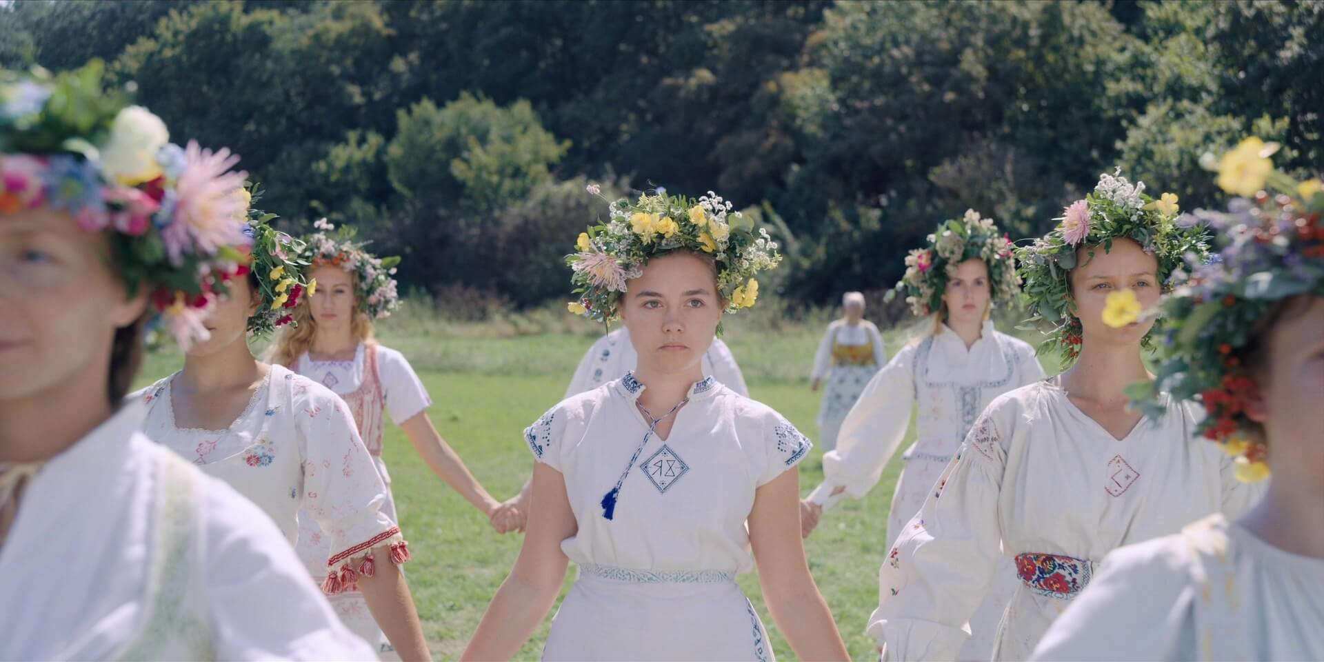 Push In Movement Shot Example Push In Shot of Florence Pugh from Midsommar Push In Movement Shot Example Push In Shot of Florence Pugh from Midsommar