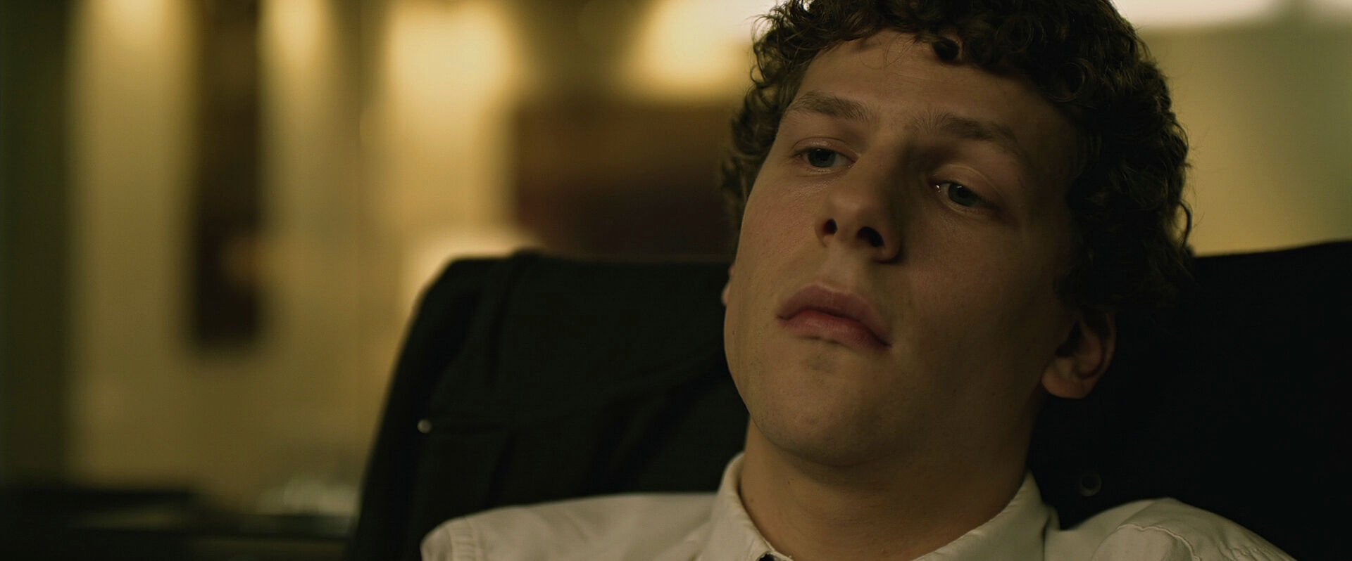 Push In Movement Shot Example Push In Shot of Jesse Eisenberg from The Social Network
