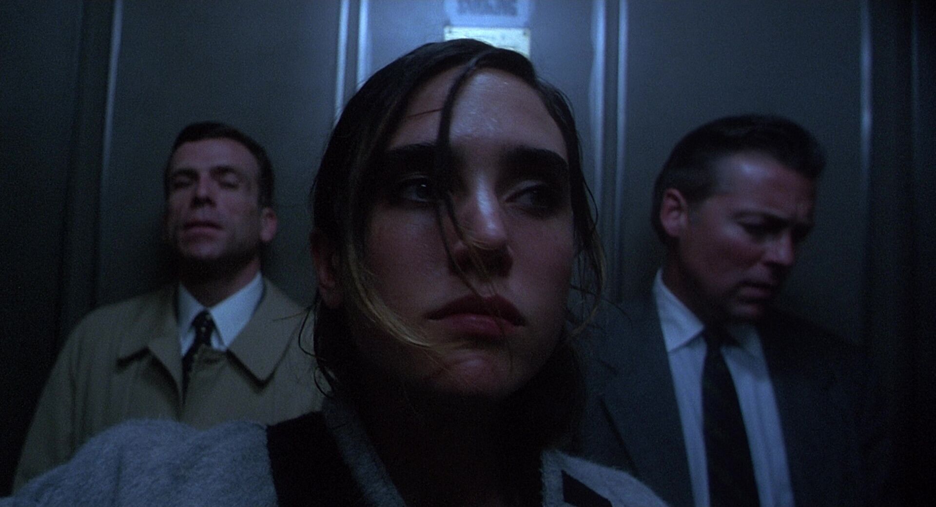 Snorricam Shot Camera Movement Example Snorricam Shot of Jennifer Connelly from Requiem for a Dream