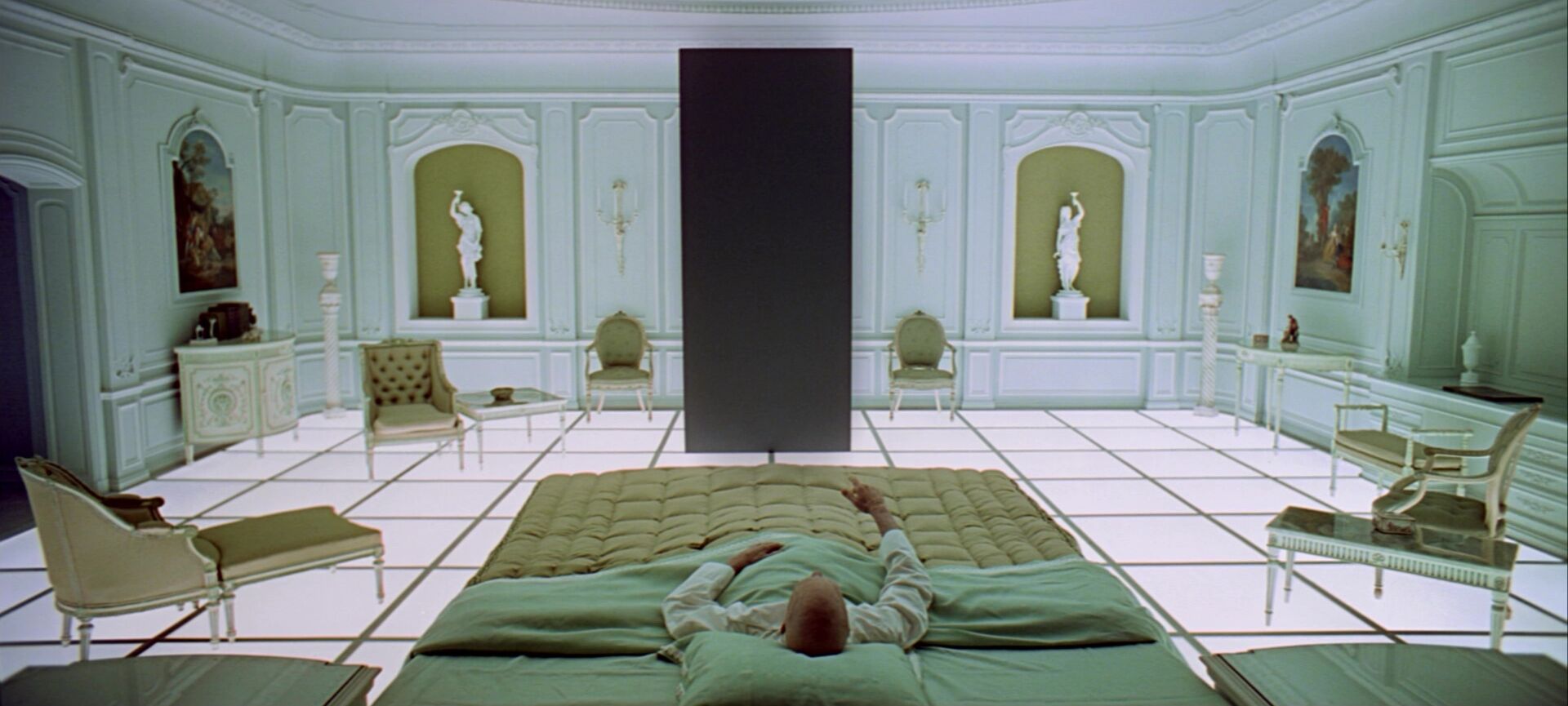 Static Movement Shot Example Static Shot from A Space Odyssey