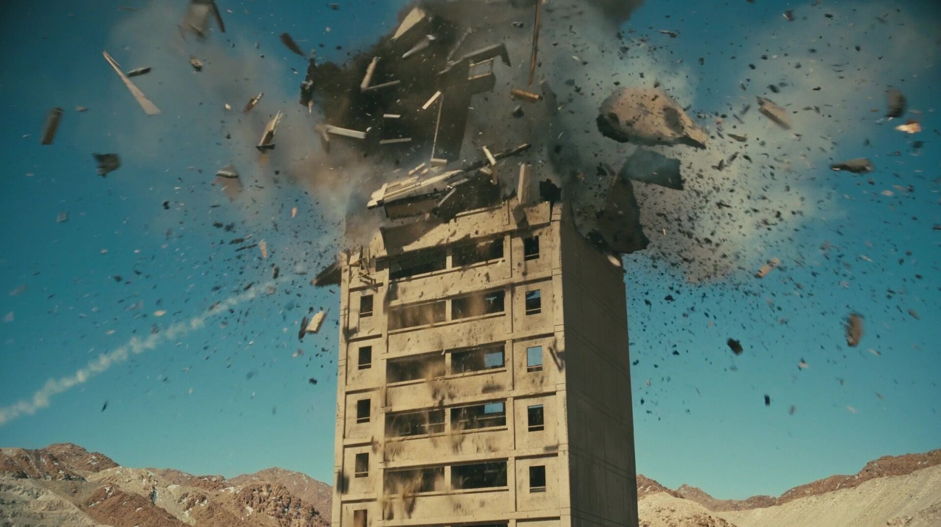 Tilt Movement Shot Example Tilt Shot from Tenet