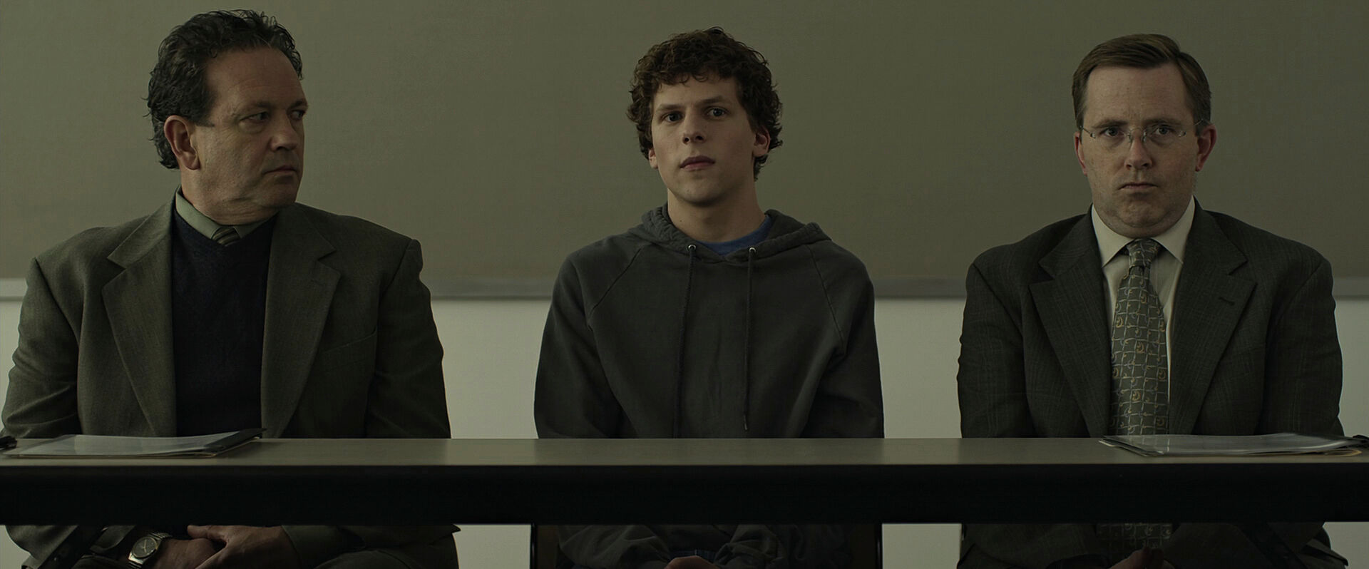 Tilt Movement Shot Example Tilt Shot of Jesse Eisenberg from The Social Network