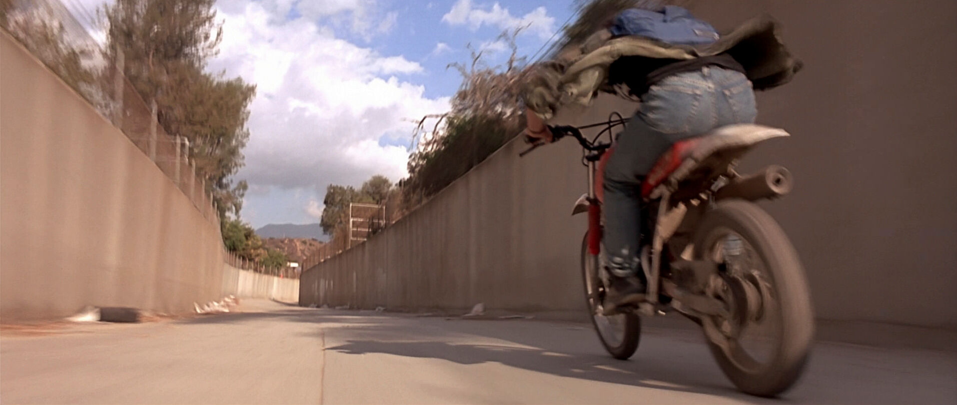 Tracking Movement Shot Example Tracking Shot from Terminator