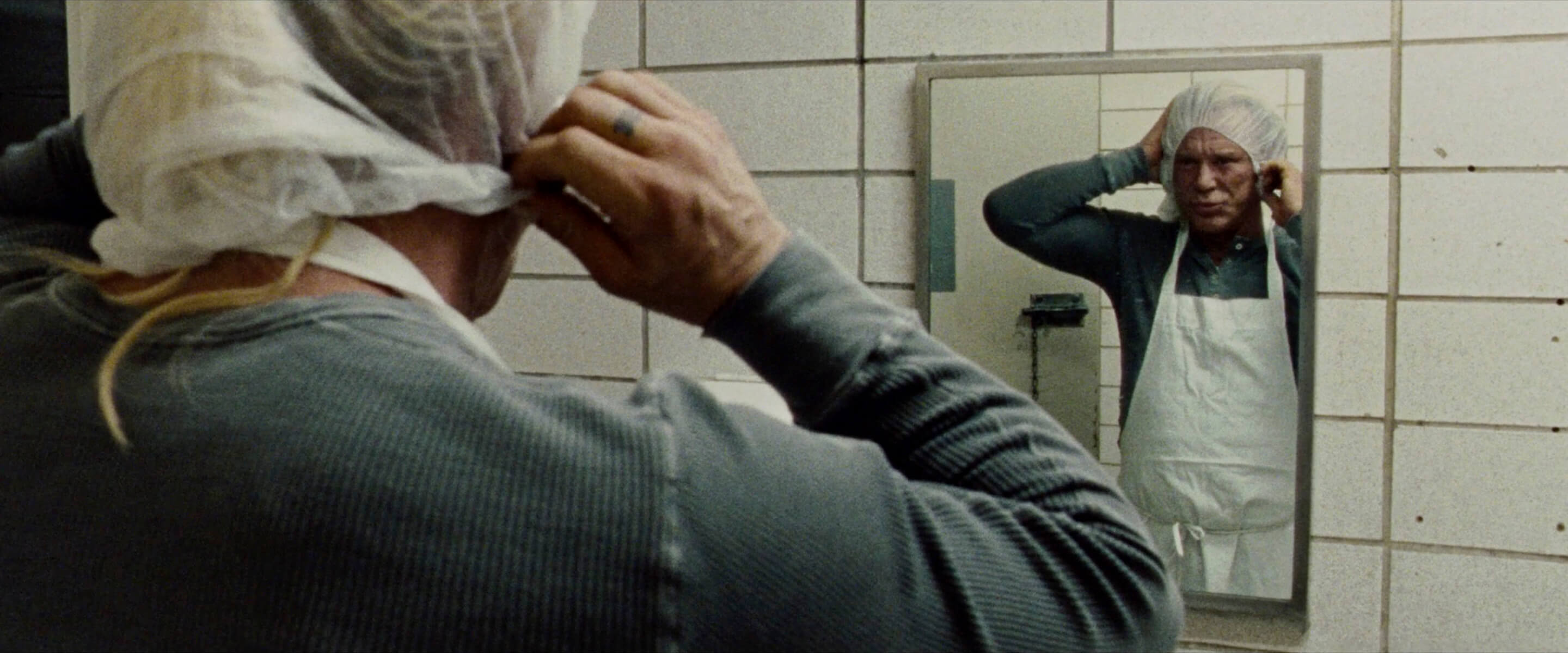 Tracking Movement Shot Example Tracking Shot of Mickey Rourke from The Wrestler