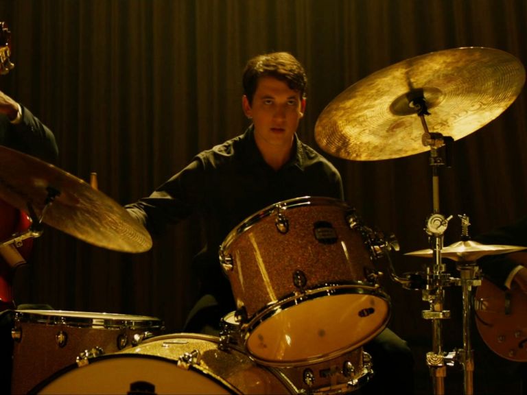 Whip Pan Movement Shot Example Featured Whip Pan Shot of Miles Teller from Whiplash