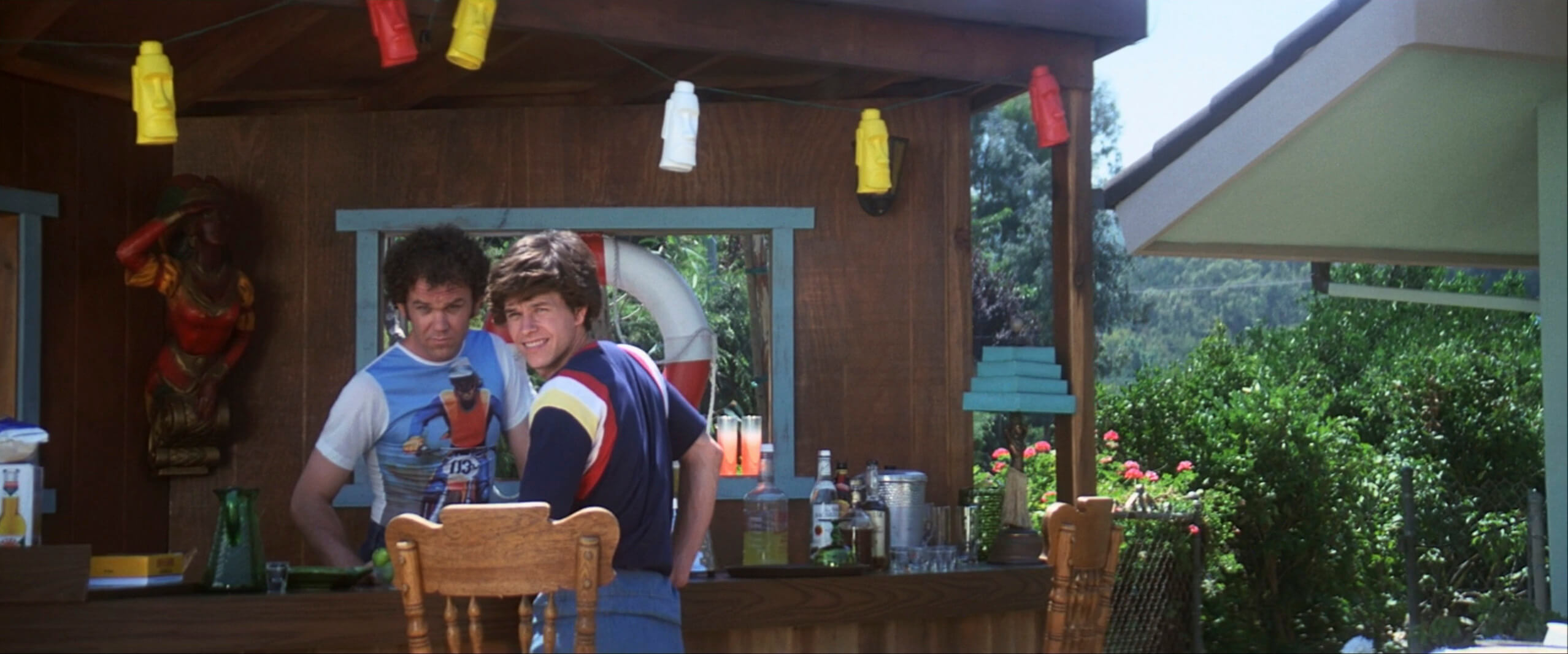 Whip Pan Movement Shot Example Whip Pan Shot of Mark Wahlberg from Boogie Nights