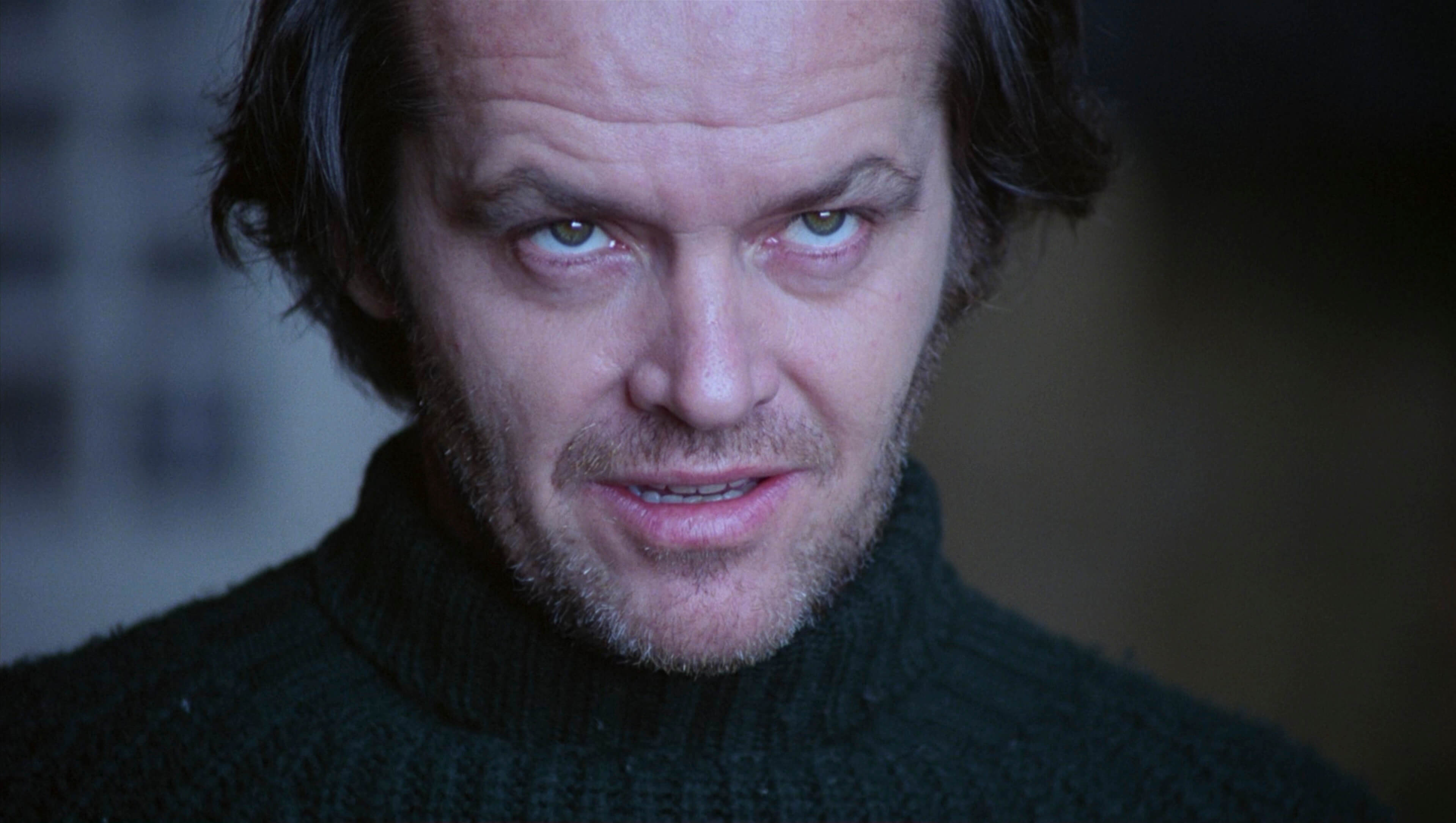 Zoom Movement Shot Example Zoom Shot of Jack Nicholson from The Shining