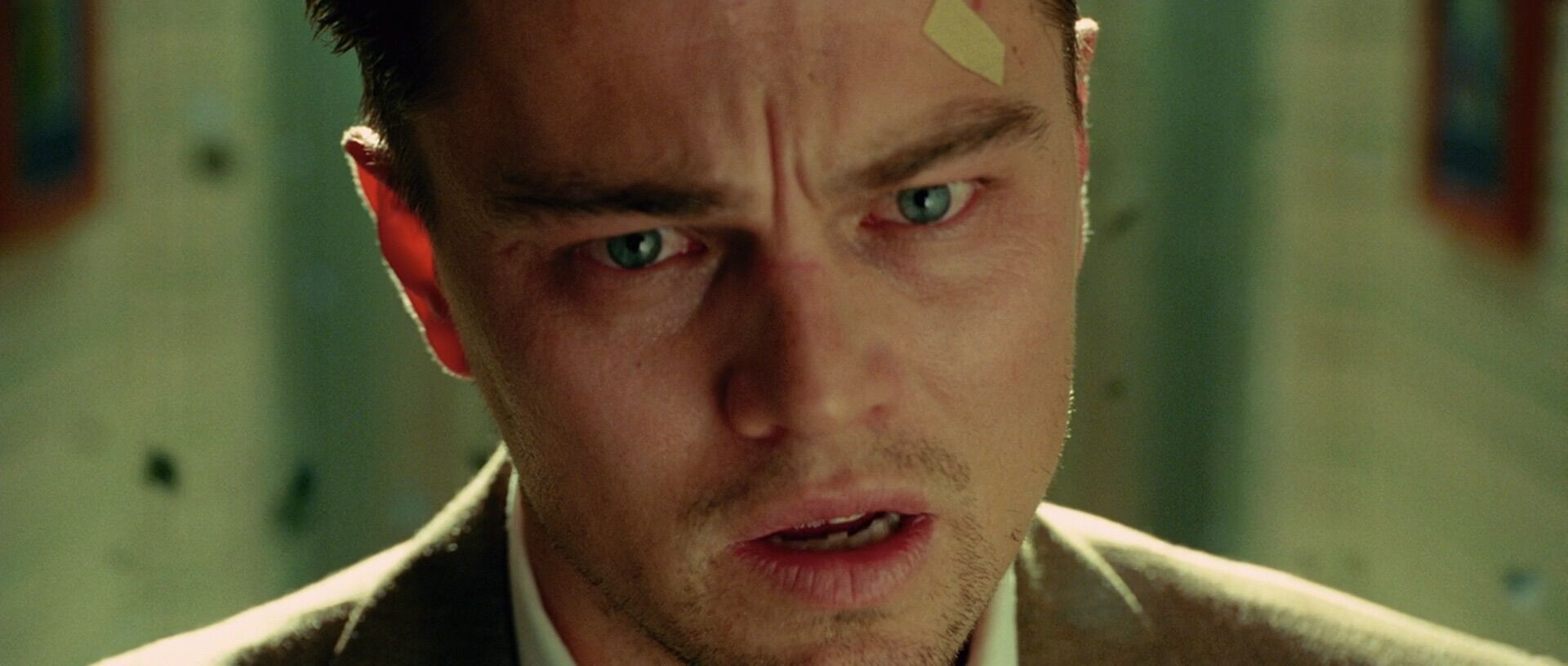 Zoom Movement Shot Example Zoom Shot of Leonardo DiCaprio from Shutter Island
