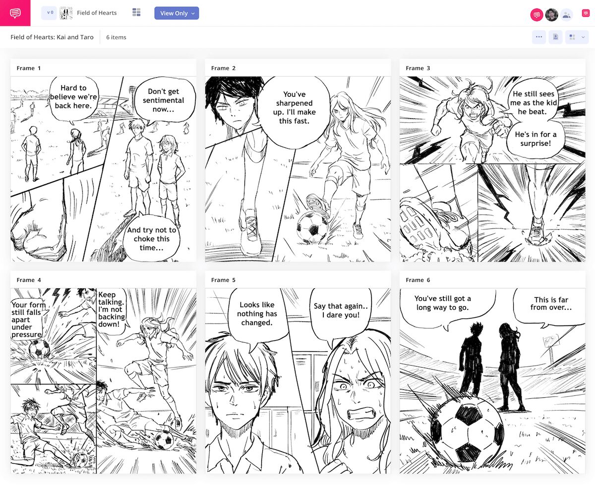 Free Sample Manga Storyboard Template Panel Animation Board – StudioBinder