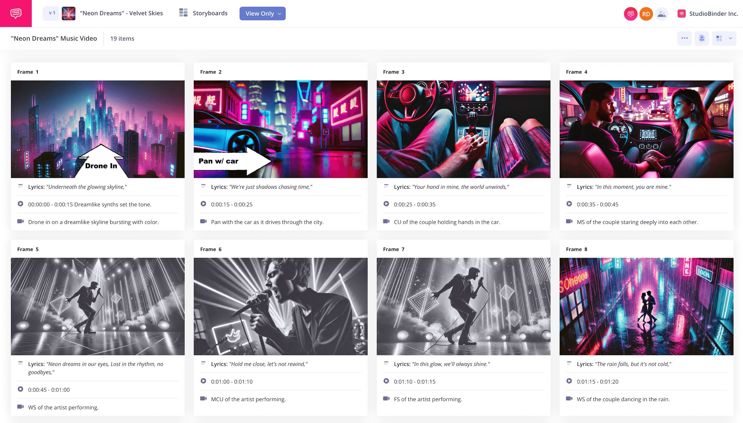 Free Storyboarding Video Template for Filmmakers Downloadable PDF StudioBinder
