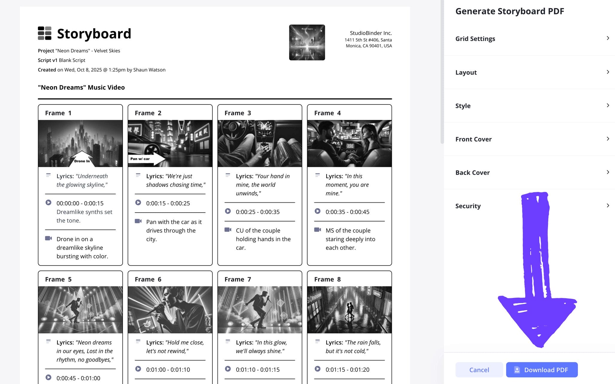 How to Write a Storyboard Add watermark and download storyboard as free PDF How to Write a Storyboard Add watermark and download storyboard as free PDF