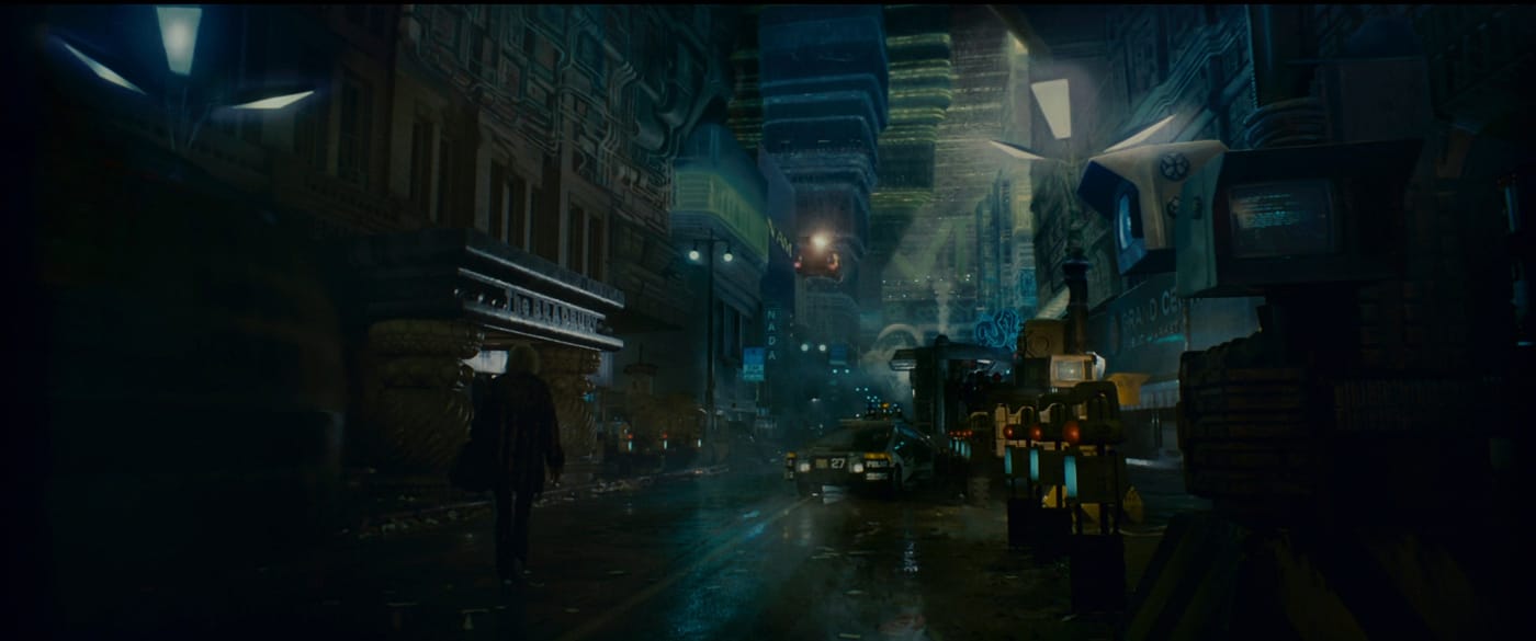 What is Retrofuturism Blade Runner Extreme Wide Shot of Cyberpunk City What is Retrofuturism Blade Runner Extreme Wide Shot of Cyberpunk City