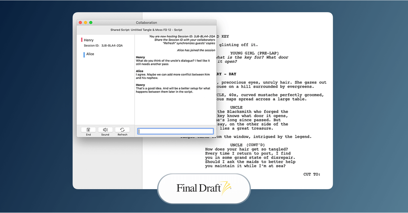 Best Screenwriting Software Final Draft screenplay example Best Screenwriting Software Final Draft screenplay example