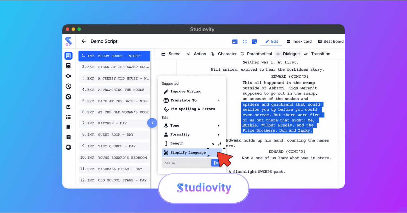 Best Script Writing Software Studiovity Best Script Writing Software Studiovity
