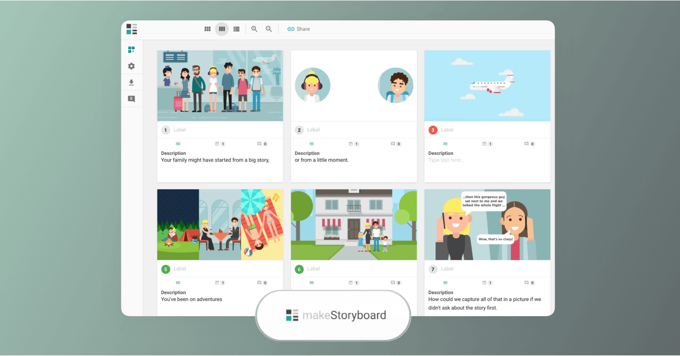 Best Storyboarding Software makeStoryboard storyboard layout example Best Storyboarding Software makeStoryboard storyboard layout example