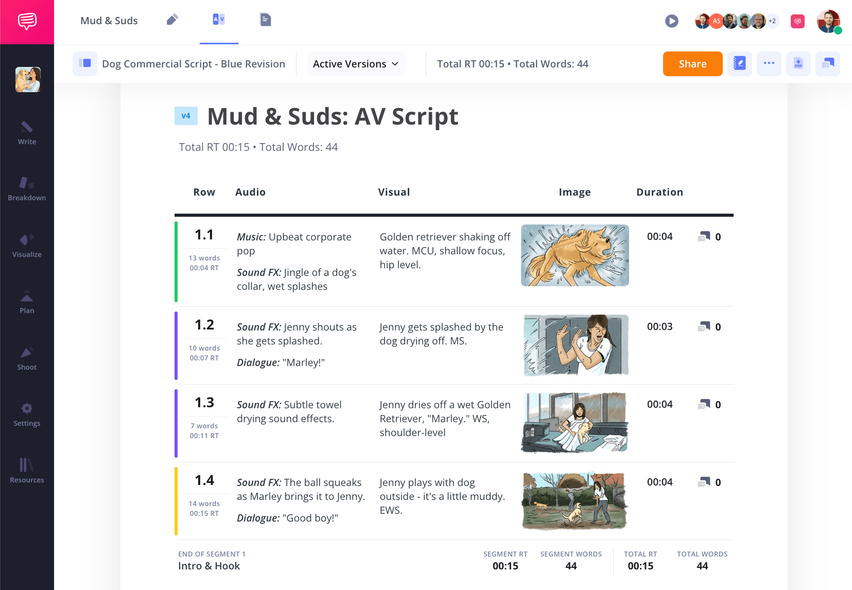 Brainstorming Techniques AV Script Example Brainstorming Techniques AV Script Example