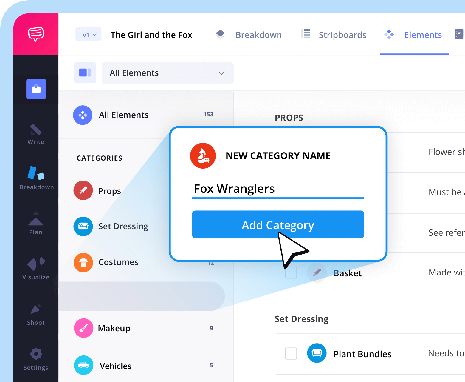 In Post CTA Script Breakdown Elements Categories and Colors In Post CTA Script Breakdown Elements Categories and Colors