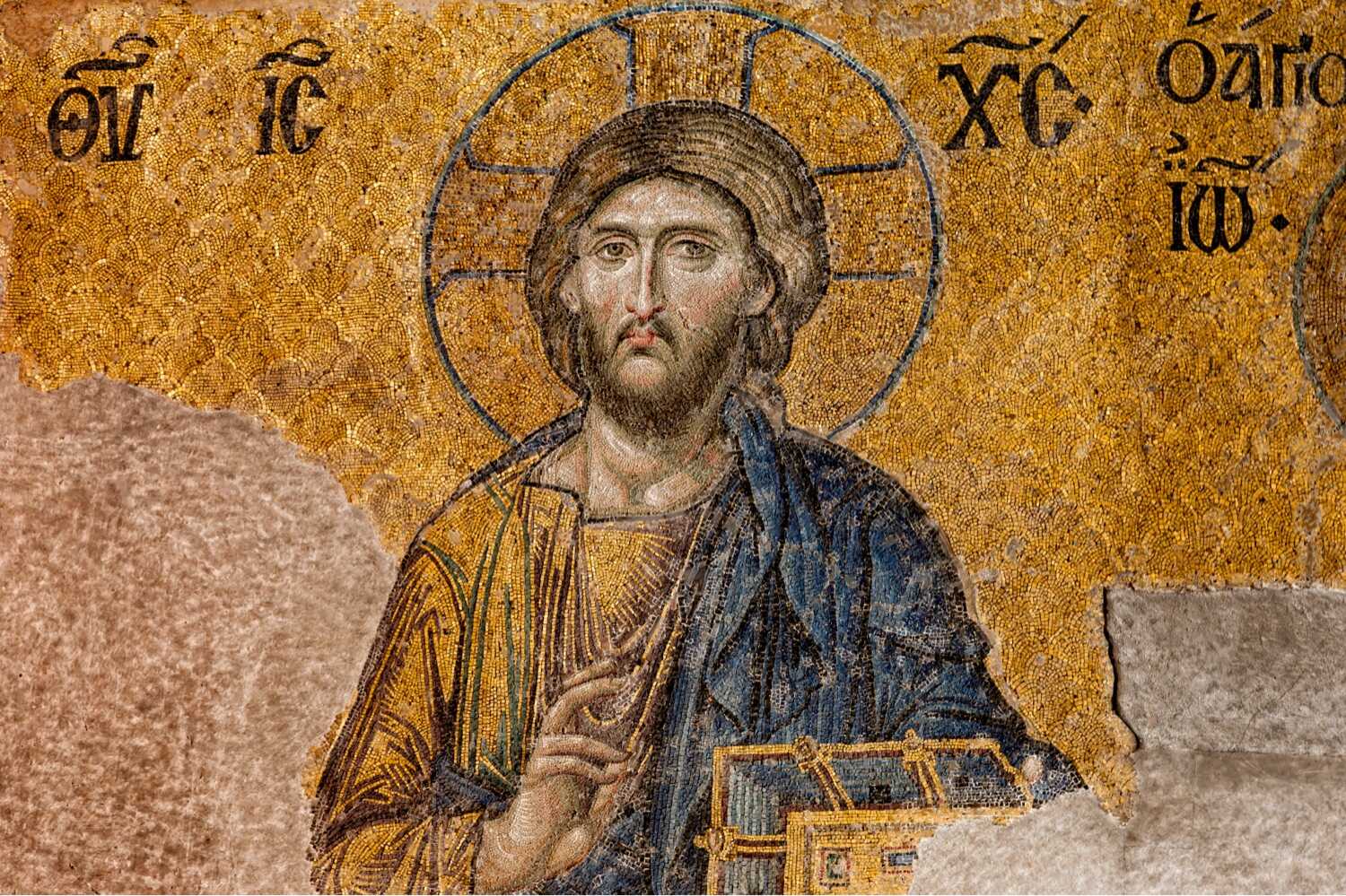 Art History Timeline Jesus Christ Mosaic in Istanbul Turkey () Art History Timeline Jesus Christ Mosaic in Istanbul Turkey ()