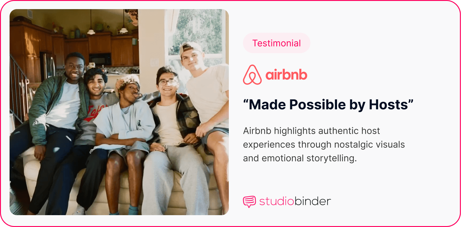 Best Corporate Video Examples – Airbnb — Made Possible by Hosts – StudioBinder Best Corporate Video Examples – Airbnb — Made Possible by Hosts – StudioBinder