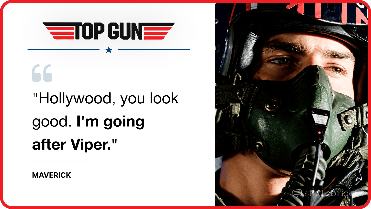 Best Top Gun Movie Quotes Hollywood you look good I'm going after Viper StudioBinder Best Top Gun Movie Quotes Hollywood you look good I'm going after Viper StudioBinder