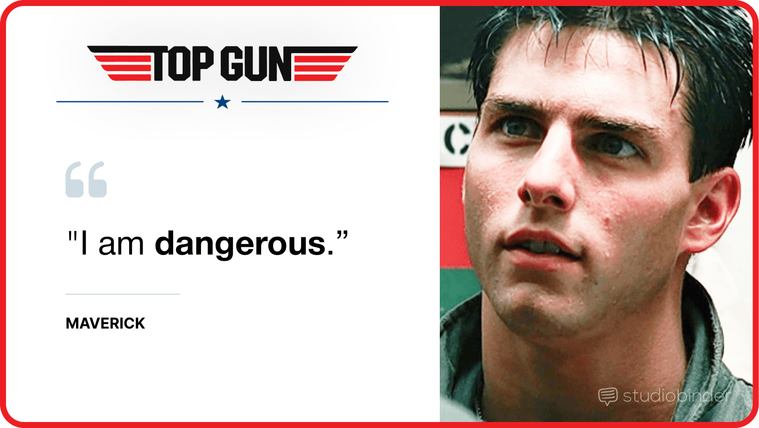 Best Top Gun Movie Quotes I am dangerous StudioBinder Best Top Gun Movie Quotes I am dangerous StudioBinder