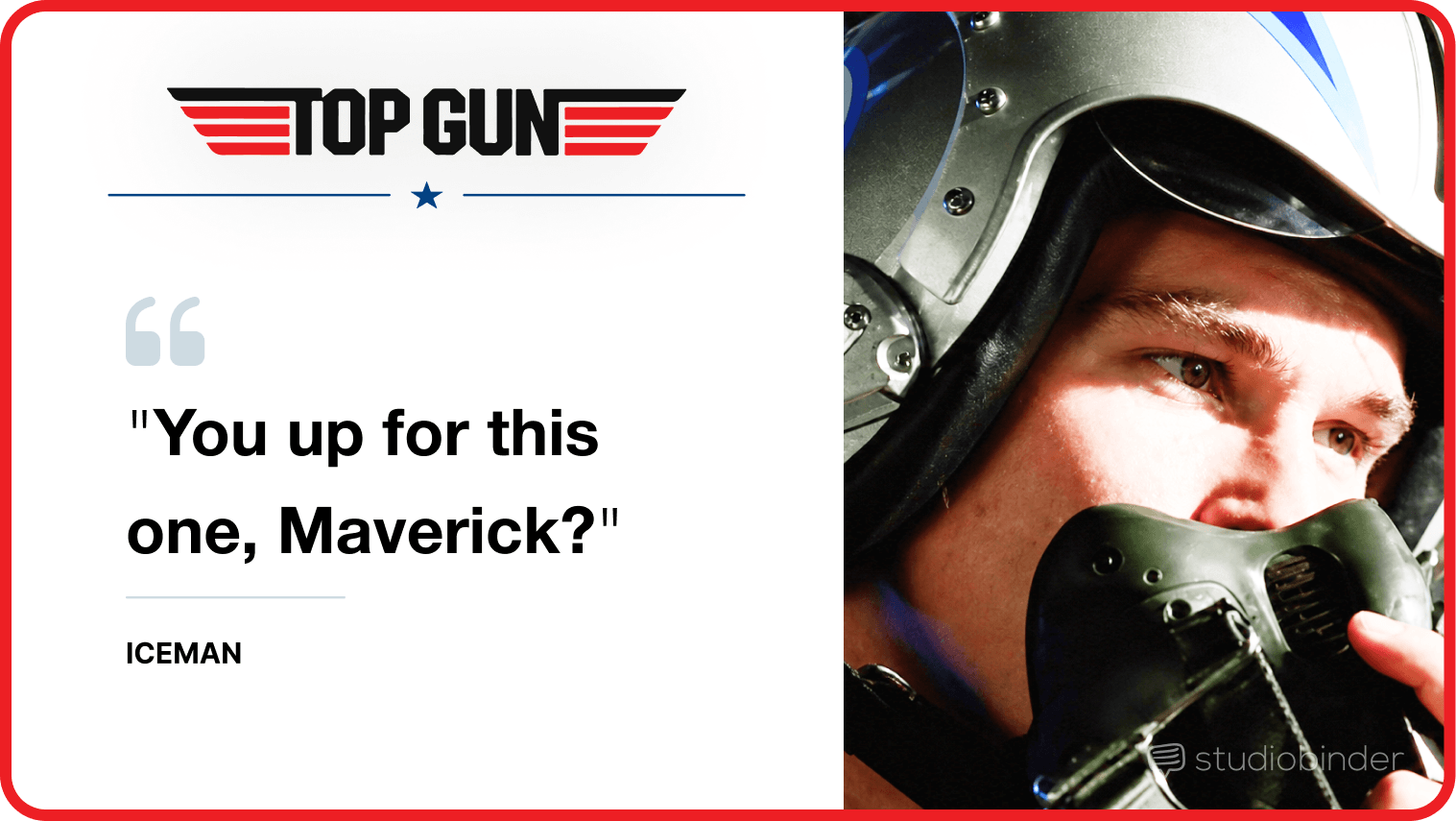 Best Top Gun Movie Quotes You up for this one Maverick StudioBinder Best Top Gun Movie Quotes You up for this one Maverick StudioBinder
