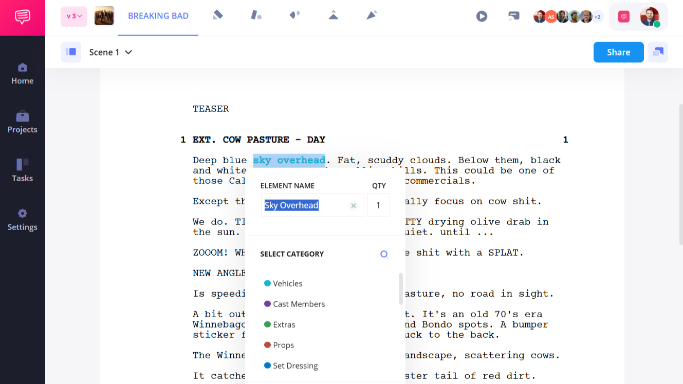 Breaking Bad Script Breakdown StudioBinder Breaking Bad Script Breakdown StudioBinder