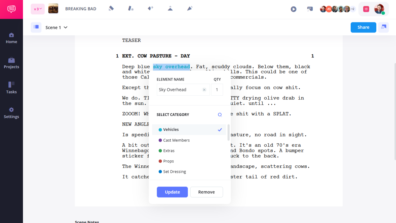 Breaking Bad Script Breakdown StudioBinder Breaking Bad Script Breakdown StudioBinder