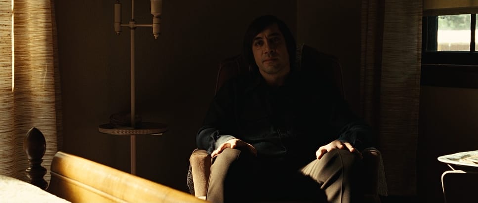 No Country for Old Men Ending Explained Anton Chigurh Sitting Across Woody Harrelson No Country for Old Men Ending Explained Anton Chigurh Sitting Across Woody Harrelson