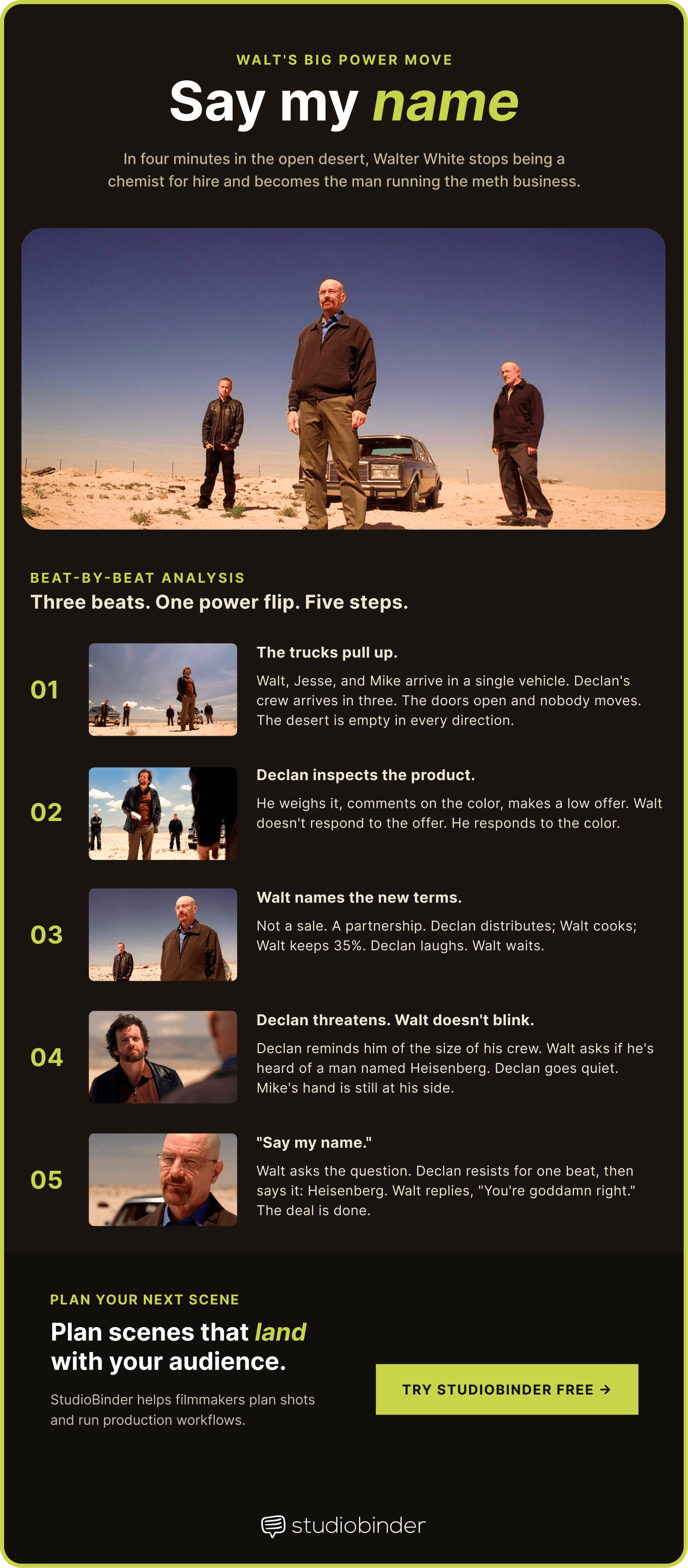Say My Name Breaking Bad Say My Name Breaking Bad Scene Analysis StudioBinder Say My Name Breaking Bad Say My Name Breaking Bad Scene Analysis StudioBinder