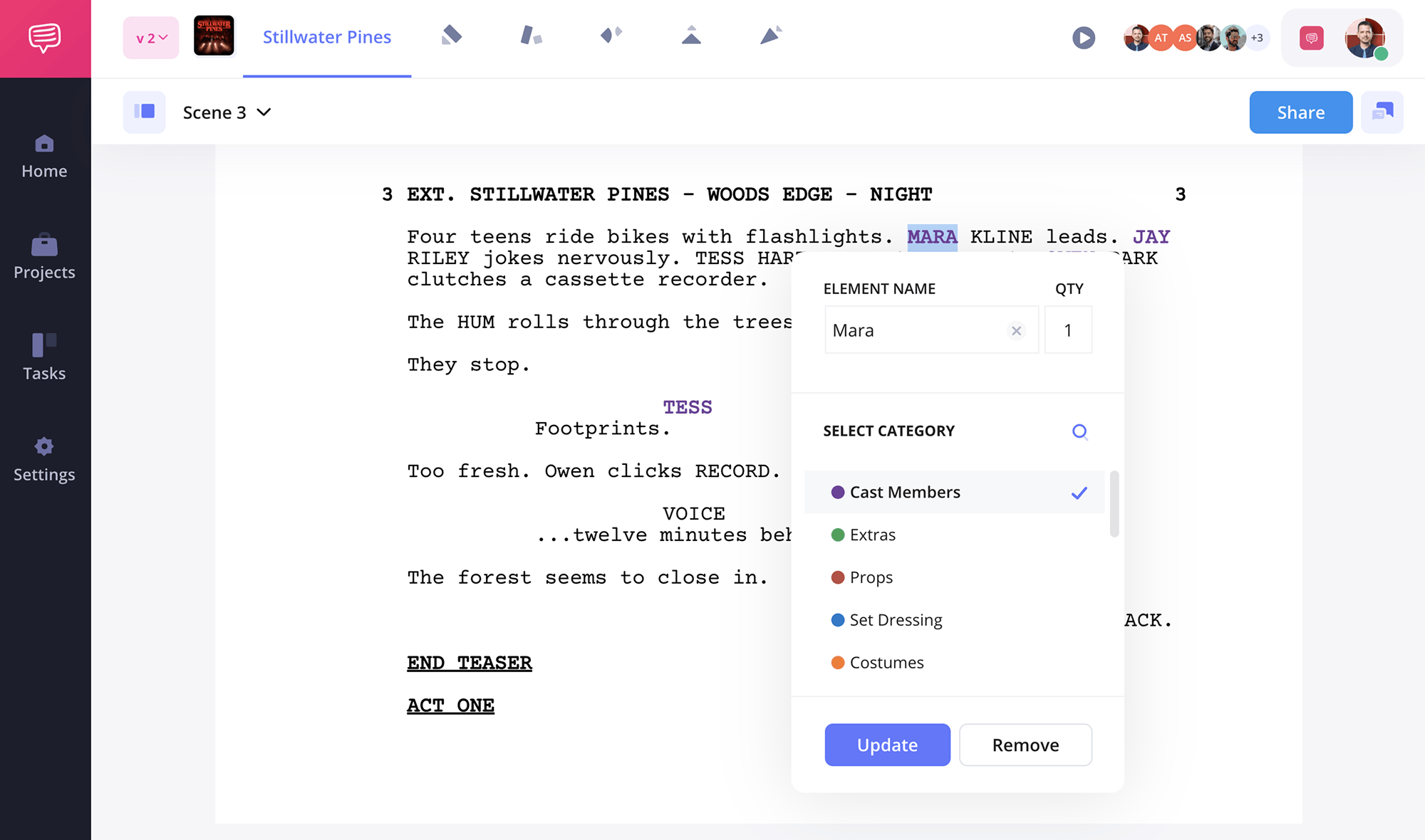 AI filmmaking tools Script Breakdown StudioBinder
