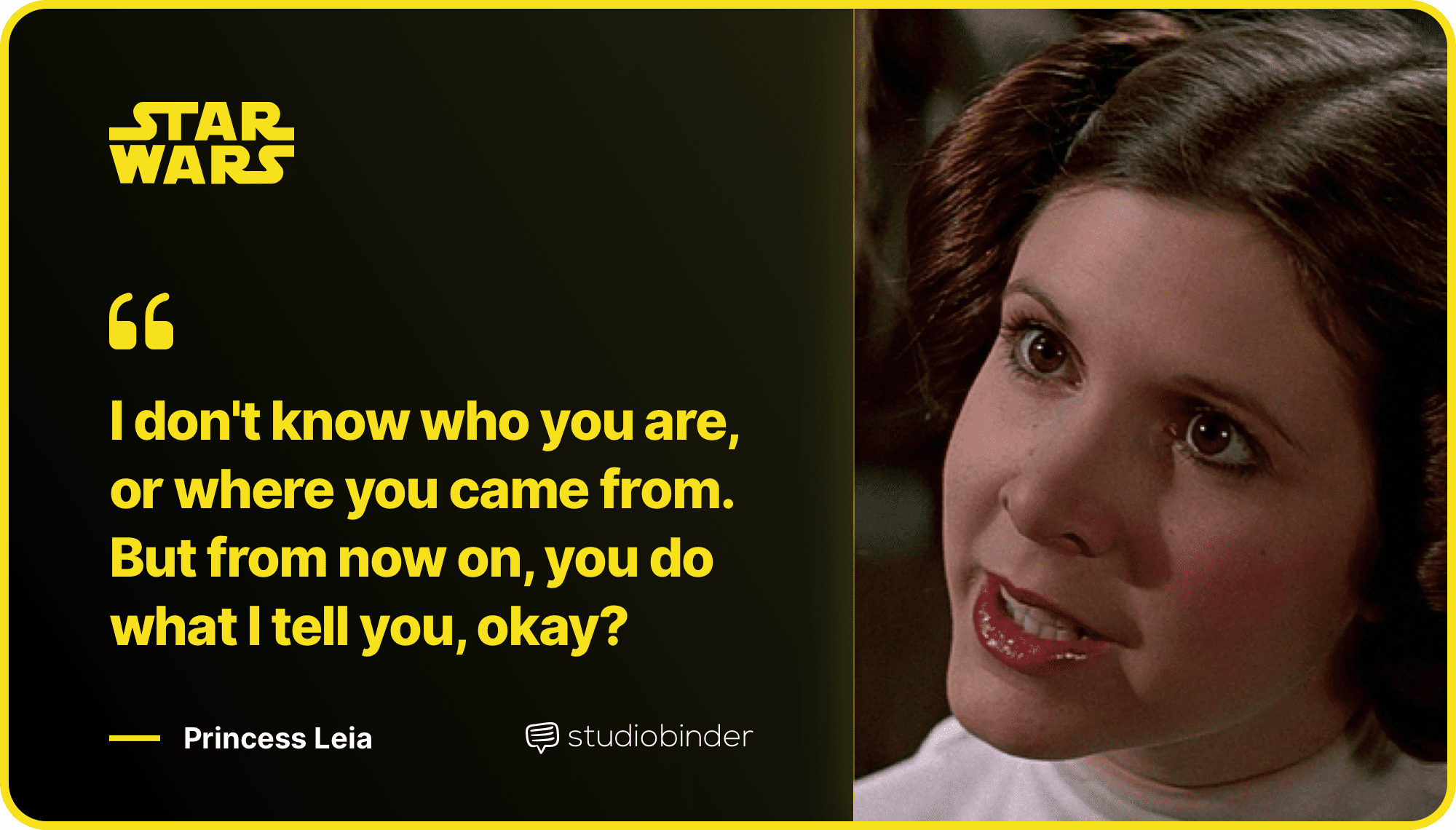 Star Wars Quotes Do What I Tell You Quote StudioBinder Star Wars Quotes Do What I Tell You Quote StudioBinder