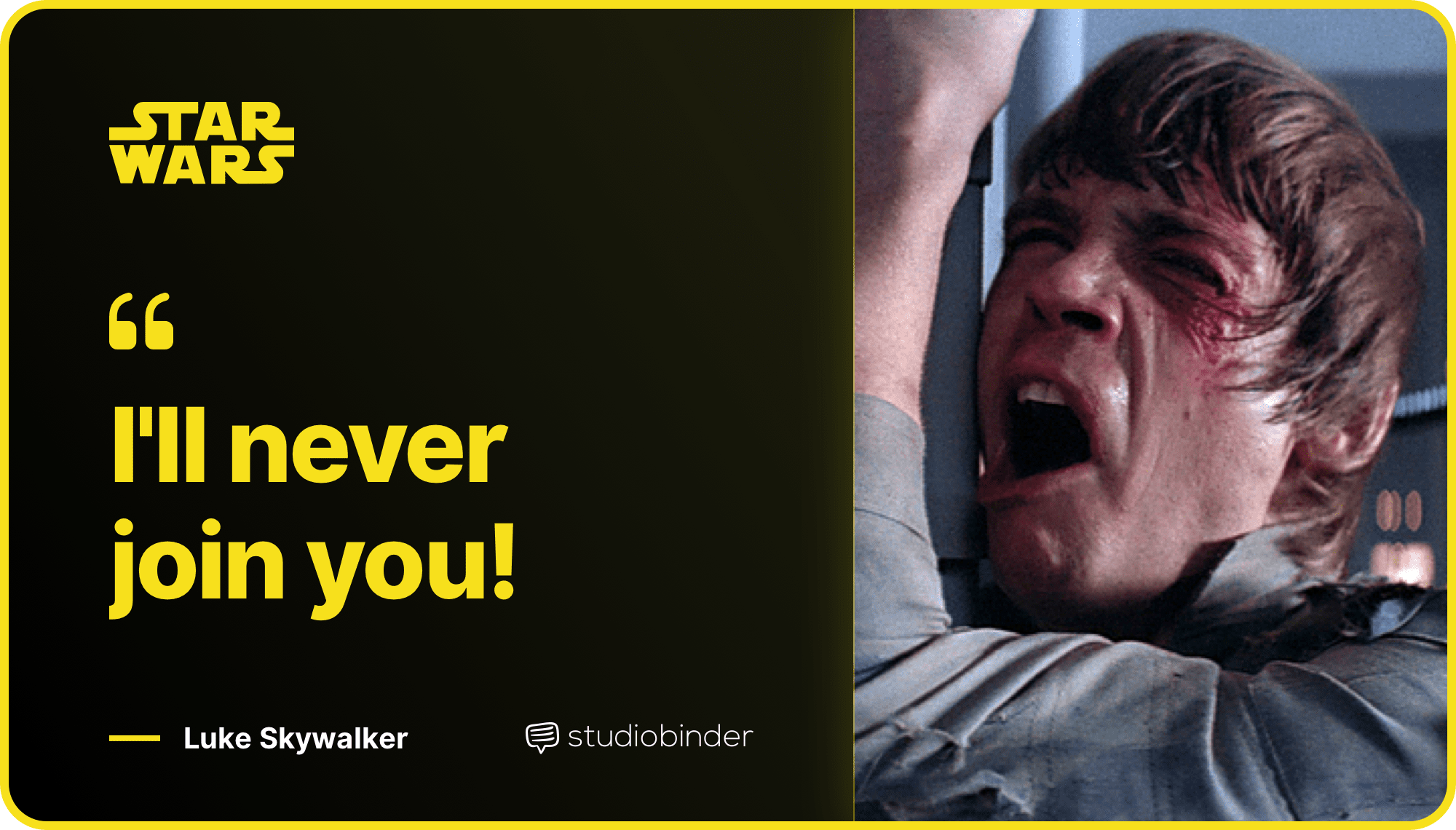 Star Wars Quotes Ill Never Join You Quote StudioBinder Star Wars Quotes Ill Never Join You Quote StudioBinder
