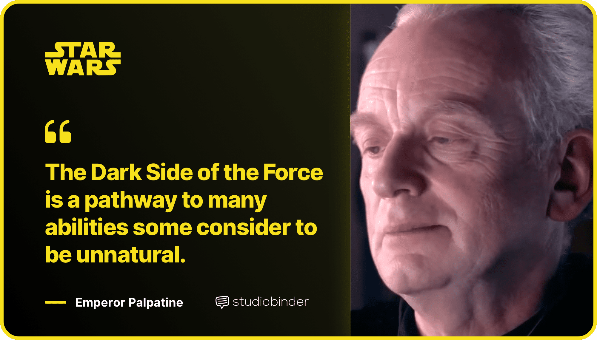 Star Wars Quotes Pathway To Unnatural Abilities Quote StudioBinder Star Wars Quotes Pathway To Unnatural Abilities Quote StudioBinder
