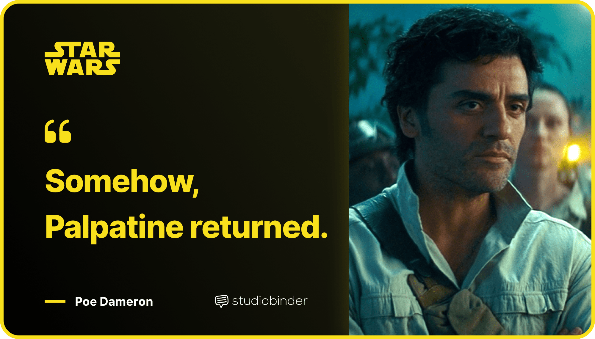 Star Wars Quotes Somehow Palpatine Returned Quote StudioBinder Star Wars Quotes Somehow Palpatine Returned Quote StudioBinder