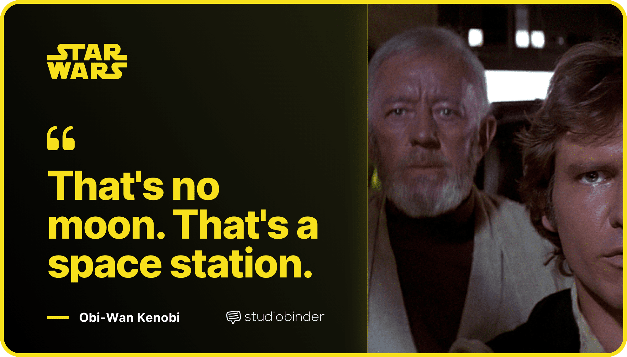 Star Wars Quotes Thats No Moon Quote StudioBinder Star Wars Quotes Thats No Moon Quote StudioBinder