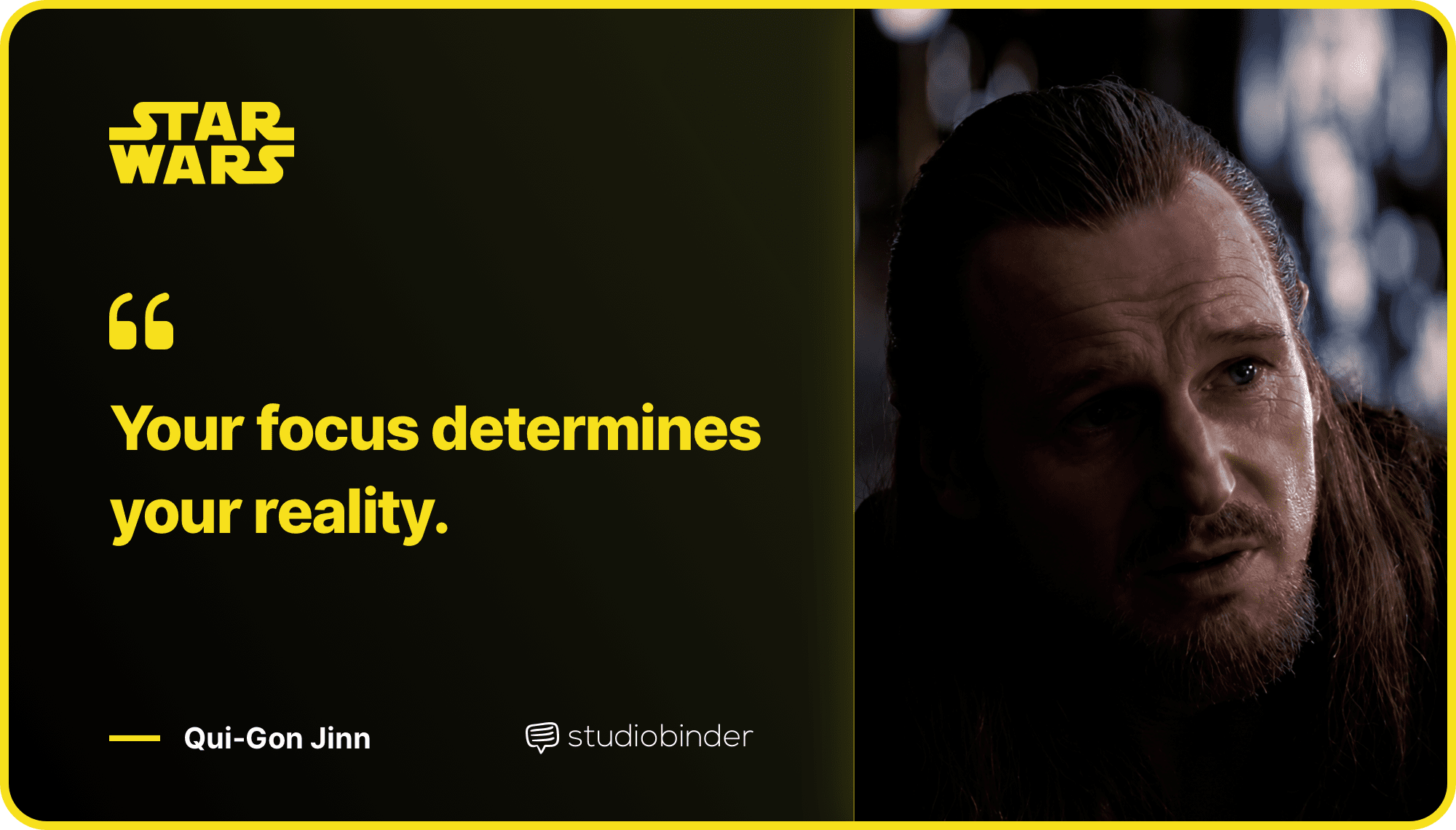 Star Wars Quotes Your Focus Determines Your Reality Quote StudioBinder Star Wars Quotes Your Focus Determines Your Reality Quote StudioBinder