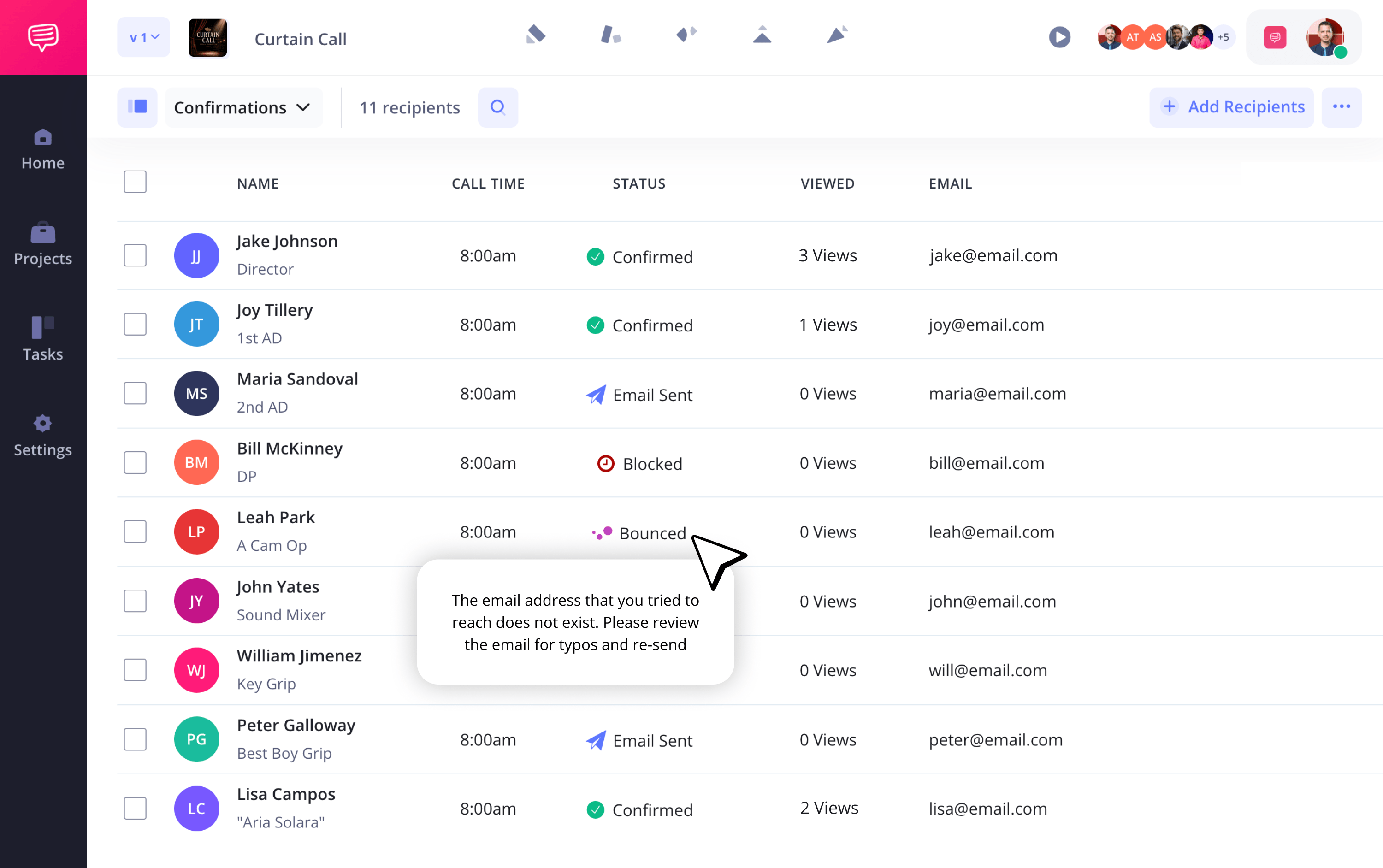 Rehearsal Call Sheet Template Repicients Sheet StudioBinder Rehearsal Call Sheet Template Repicients Sheet StudioBinder